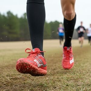 Saucony Red Athletic Running Shoes